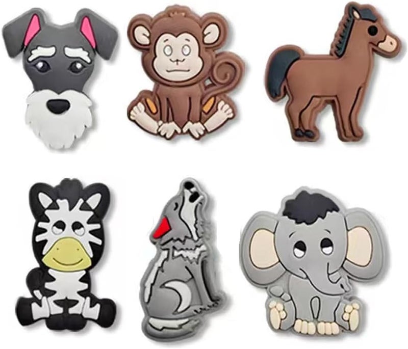 BOWNDY Animals Shoe Charms for Clog Shoes,Random Bulk Cute Girly Decoration Pin Charms for Men Women - Image 4